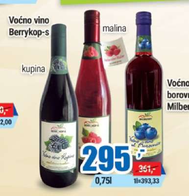 Voćno vino Berrykop-s