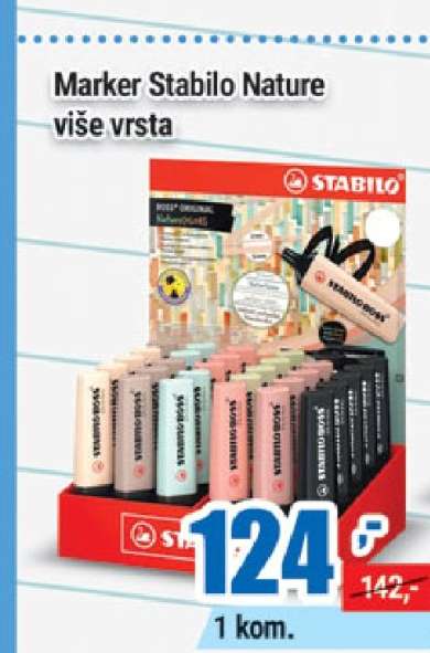 Marker Stabilo Nature
