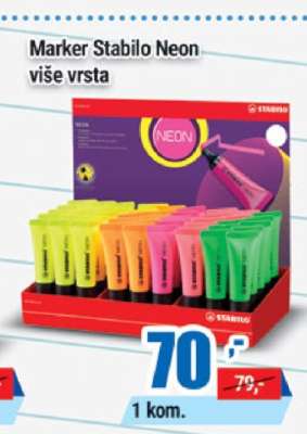 Marker Stabilo Neon