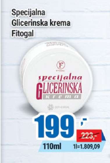 Specijalna Glicerinska krema Fitogal
