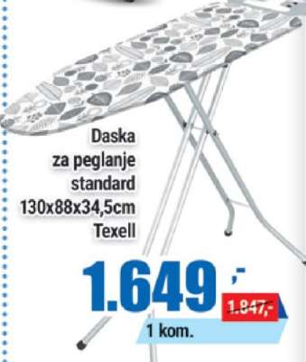Daska za peglanje standard