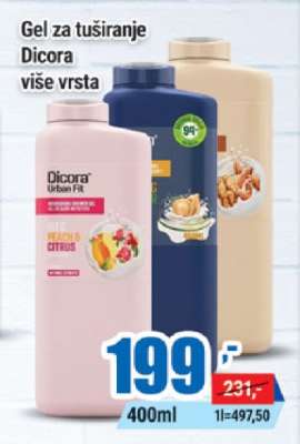 Gel za tuširanje Dicora
