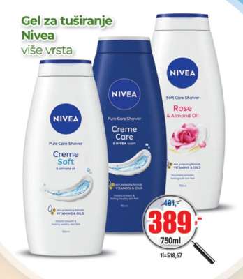 Gel za tuširanje Nivea