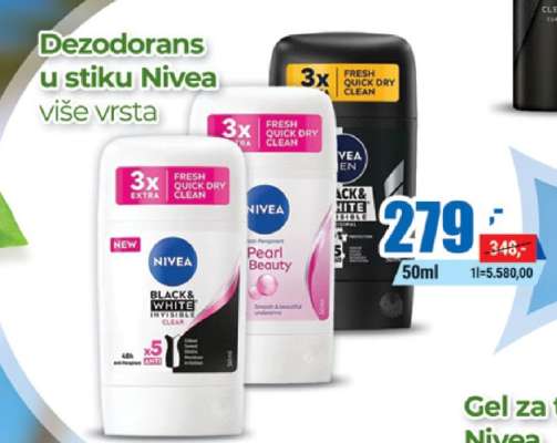 Dezodorans u stiku Nivea