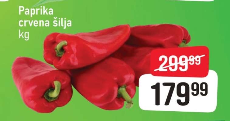 Paprika crvena šilja