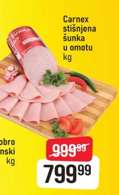 Carnex Stišnjena šunka u omotu