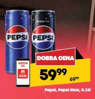 Pepsi, Pepsi Max, 0,33l