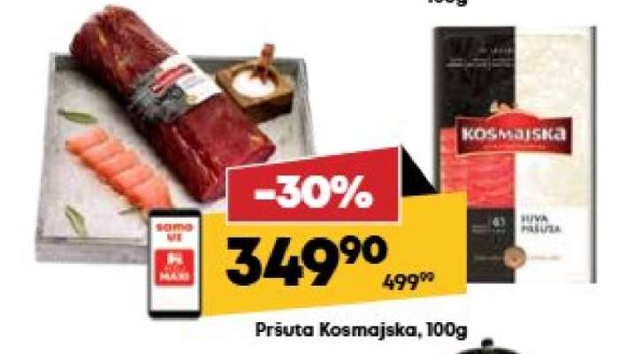 Pršuta Kosmajska , 100g