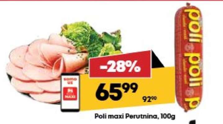 Poli maxi Perutnina 100g