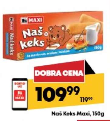Naš Keks Maxi, 150g