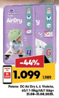 Pelene DC Air Dry 4, 6 Violeta