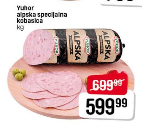 Yuhor alpska specijalna kobasica