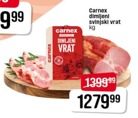 Carnex dimljeni svinjski vrat