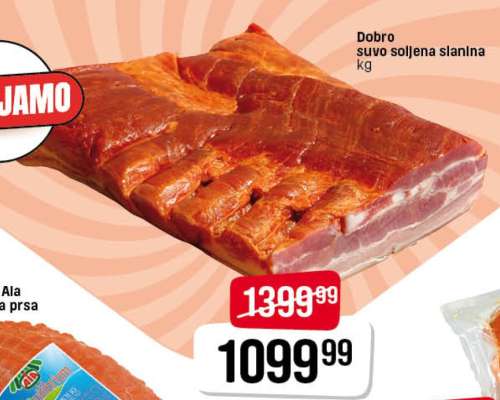 Dobro suvo soljena slanina