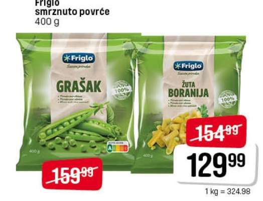 Friglo smrznuto povrće
