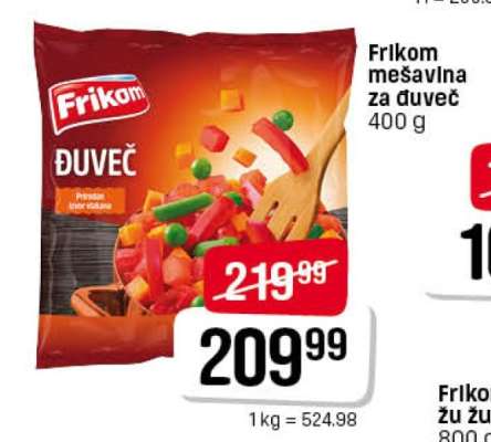 Frikom mešavina za đuveč