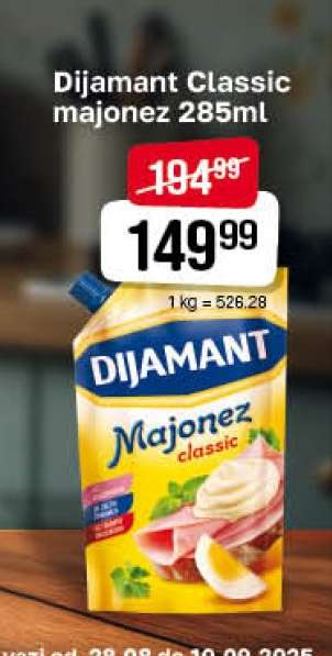 Dijamant Classic majonez 285ml