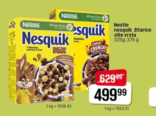 Nestle Nesquik žitarice