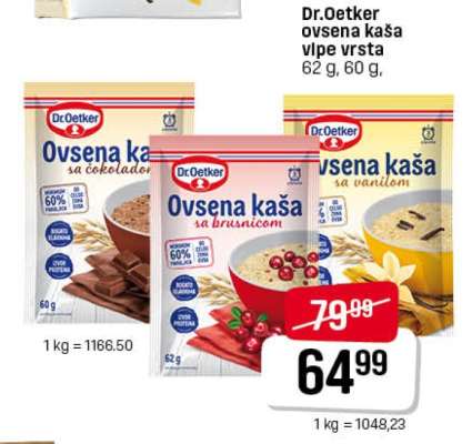 Dr. Oetker Ovsena kaša