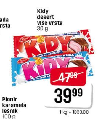 Kidy desert