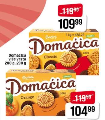 Domaćica Classic and Orange