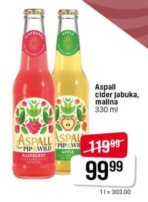 Aspall cider Jabuka, malina