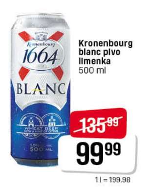 KRONENBOURG BLANC PIVO