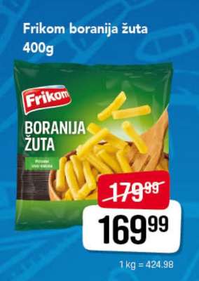 Frikom boranija žuta 400g