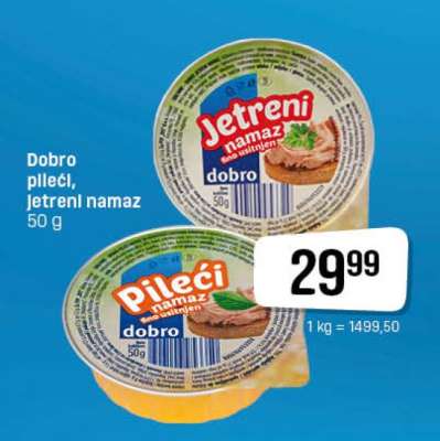 Dobro pilleći, Jetreni namaz