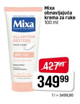 Mixa obnavljajuća krema za ruke 100 ml