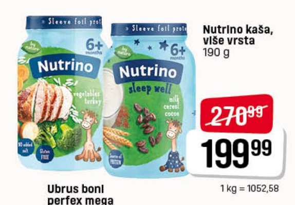 Nutrino kaša, više vrsta