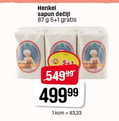 Henkel sapun dečiji