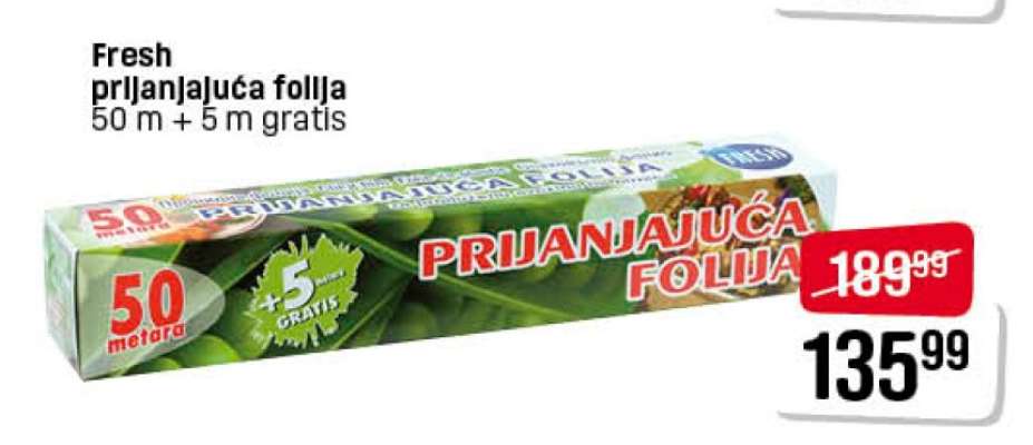 Fresh prianjajuća folija