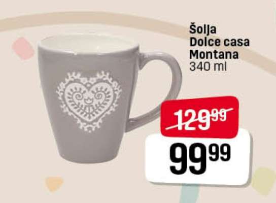 Šolja Dolce casa Montana