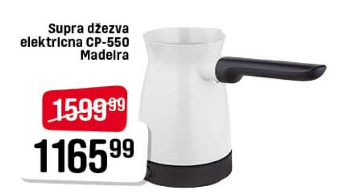 Supra džezva električna CP-550 Madelra