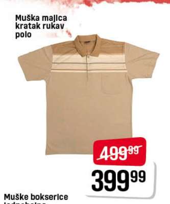 Muška majica kratak rukav polo