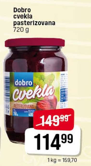 Dobro cvekla pasterizovana