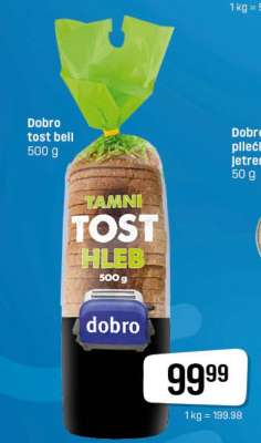 Dobro Tamni Tost Hleb