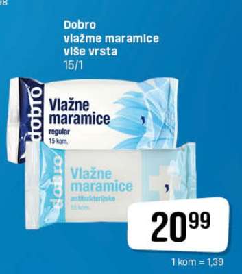 Dobro vlažne maramice