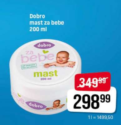 Dobro mast za bebe 200 ml