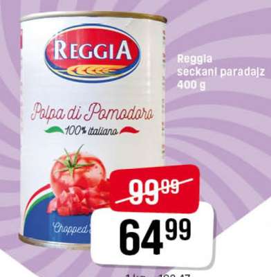 Reggia seckaný paradajz 400 g