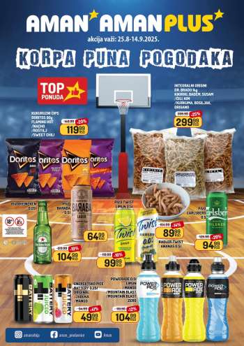Aman katalog - 25.08.2025 - 14.09.2025.
