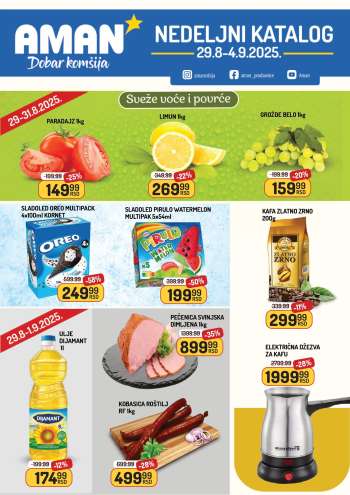 Aman katalog - 29.08.2025 - 04.09.2025.