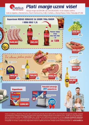 Medius katalog - 29.08.2025 - 04.09.2025.