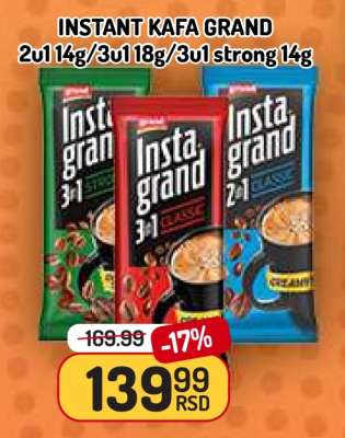 Instant kafa Grand