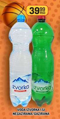 Voda Zvorka 1.5l