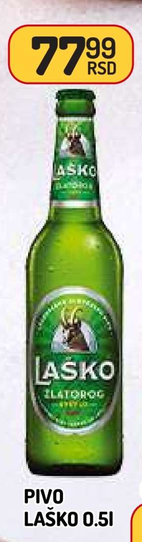 Pivo Laško 0,5l