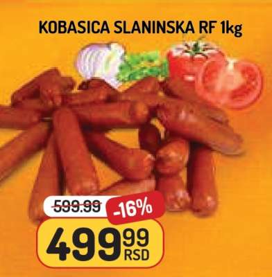 KOBASICA SLANINSKA RF 1kg