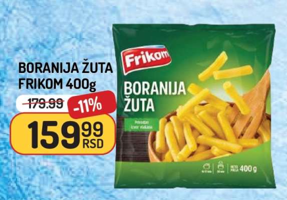 Boranija žuta Frikom 400g