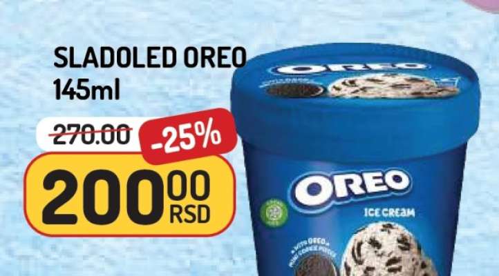 Sladoled Oreo 145ml